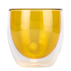 Склянка з подвійними стінками та ручкою "Калейдоскоп", 220 мл * Рандомний вибір дизайну (9095-001)