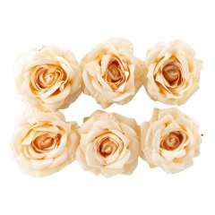 Головка троянди, кремова, 10 см (8502-001/1)