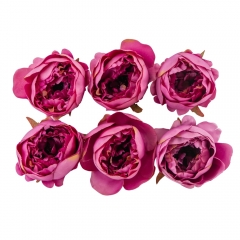 Головка пионообразной розы, сиреневая, 9 см (8502-003/1)