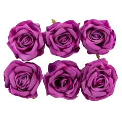 Головка розы, сиреневая, 10 см (8502-004/1)