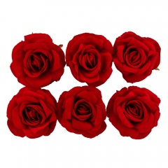 Головка розы красная 10 см (8502-004/2)