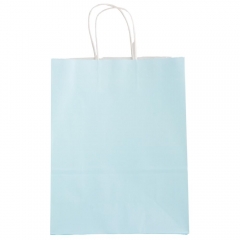 Подарунковий пакет "Крафтова скарбниця", блакитний (18926-022)