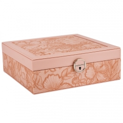 Шкатулка для украшений "Цветущий сад", розовая, 25 см (9188-014)