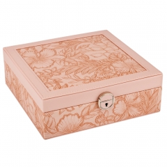 Шкатулка для украшений "Цветущий сад", розовая, 25 см (9188-014)