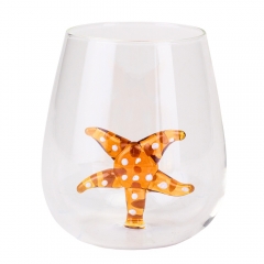Склянка з фігуркою “Морська зірка”, 280 мл (4006-011)