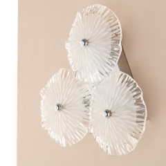 Бра настенное на 3 лампы со стеклянными плафонами (RL023) (RL023)