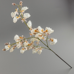 УЦЕНКА Орхидея (силикон, 70 см) (Сыпятся цветы, оттенок цветов немного видоизменен) (115F/white)