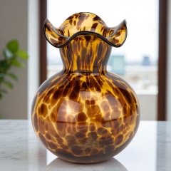 Ваза "Бурштинова хвиля", 19 см (9269-001)