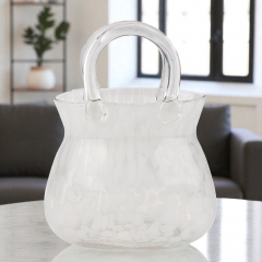 Ваза "Сумочка - кришталева ніжність", 24 см ТІЛЬКИ САМОВИВІЗ (9287-002)