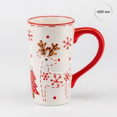 Кружка "Рождественский олень", 450 мл (6038-006)