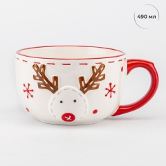 Кружка "Маленькие оленята", 490 мл (6038-007)