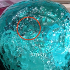 УЦІНКА Піала "Смарагд", 20 см (Тріщинка всередині скла) (00BR-9118-015/1)