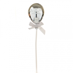 Топпер Шарик серебро (8132-001)