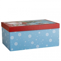 Набір з 10 коробок "Санта Клаус", 24,5*35*16 см (9007-008)