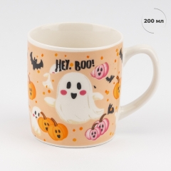 Кружка с ложечкой "Призрак", 200 мл (9250-021)