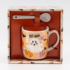 Кружка с ложечкой "Призрак", 200 мл (9250-021)