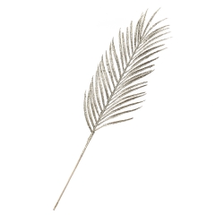 Декоративная ветвь " Серебряный пальмовый листок" (8002-011)