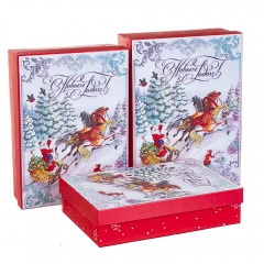 Набор из 3 коробок "Зимняя сказка" 29*21*9,5 (8211-061)