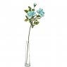 Квітка штучна "Троянда чайна", блакитна (8100-027)
