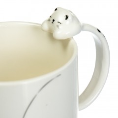 Керамічний кухоль "Котик" 350 мл. * рандомний вибір дизайну (0482JH)