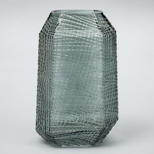 Скляна ваза "Скеля", 29 см. (8426-056)