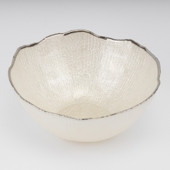 Салатница "Серебряная волна", 25 см СПАСЕННАЯ ПОЗИЦИЯ (9294-009)