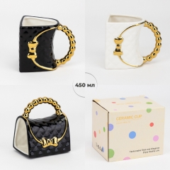 Кружка "Стильна сумочка", 450 мл * Рандомний вибір дизайну (19727-008)