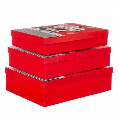 Набір з 3 коробок "Дід Мороз" 39*30*11 (8211-017)