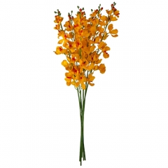 УЦЕНКА Орхидея (65 см) (Сыпятся цветы, надо будет клеить) (1651 L21/yellow)