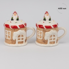 Кружка "Имбирный домик", 400 мл (6037-014)