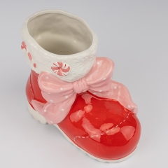 Емкость для хранения "Башмачок с бантом", 18 см (6037-018)