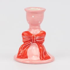 Підсвічник "Новорічний бантик", 10,7 см (6037-022)