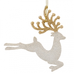 Елочная игрушка "Блестящий олень", 13,2 см (6040-007)
