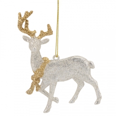 Елочная игрушка "Благородный олень", 12,3 см (6040-008)