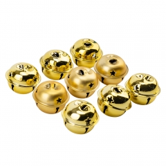 Набор елочных игрушек "Золотые звоночки" (9 шт), 3 см (6040-013)