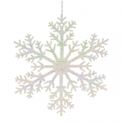 Елочная игрушка "Сказочная снежинка", 19 см (6040-019)
