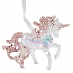 Елочная игрушка "Волшебный пегас", 9 см (6040-044)