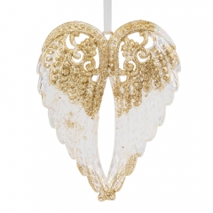 Елочная игрушка "Волшебные крылья", 14,4 см (6040-045)