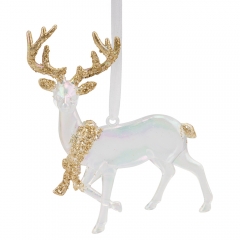 Елочная игрушка "Удивительный олень", 12,3 см (6040-049)
