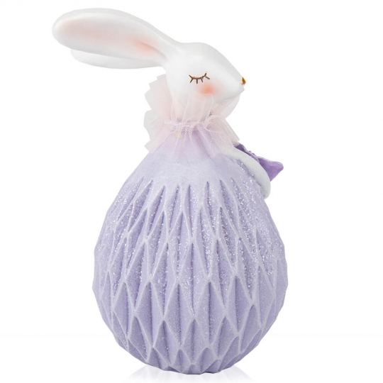 Фігурка "Кролик у фіолетовому", 17 см (6013-028)