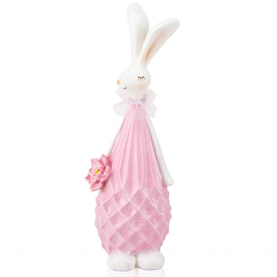 Фігурка "Кролик у рожевому", 28 см (6013-030)