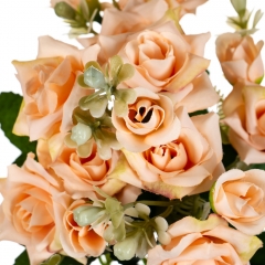 Букет "Розы персиковые" (8103-025)