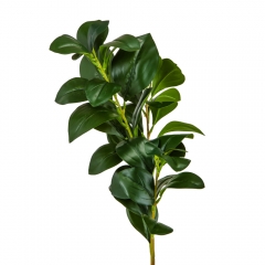 Декоративная ветка с листьями, 70 см (9086-001)