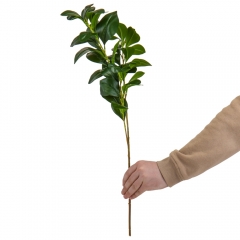 Декоративная ветка с листьями, 70 см (9086-001)