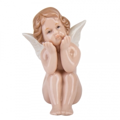 Фарфоровая фигурка "Ангелочек" (8 см) 2 вида (017D)