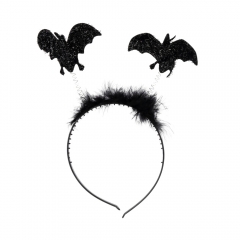 Ободок "Черная летучая мышка", 23 см (5102-017)