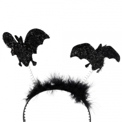 Ободок "Черная летучая мышка", 23 см (5102-017)