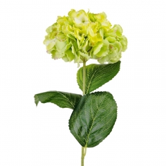 Цветок искусственный "Гортензия лимонная" (2000-003GN)