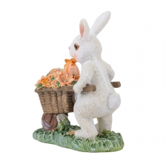 Статуэтка "Кролик с тележкой", 11 см (2007-262)