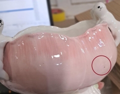 Блюдо "Пасхальное настроение", розовое, 23*15 см (00BR-5101-004)